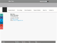 Tablet Screenshot of griffingaterealty.com